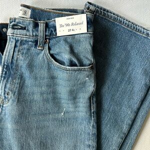 90s relaxed high rise Abercrombie jeans